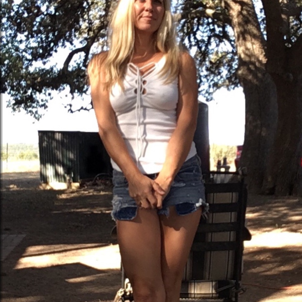 Free People cotton tank top.